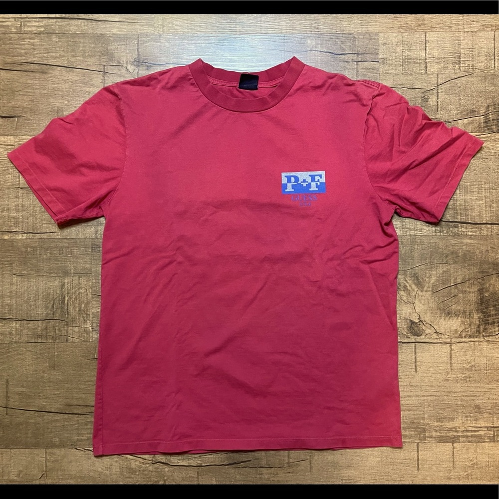 GUEES x places+faces collaboration tee shirt